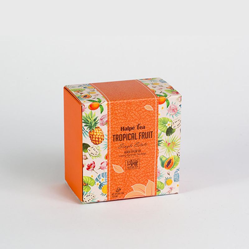 Fruit pyramid tea bags shop
